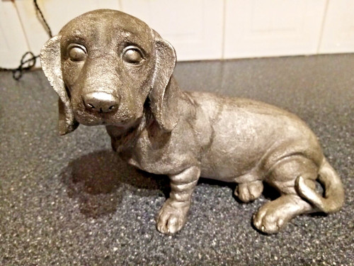 The range dachshund figurine - dachshund,