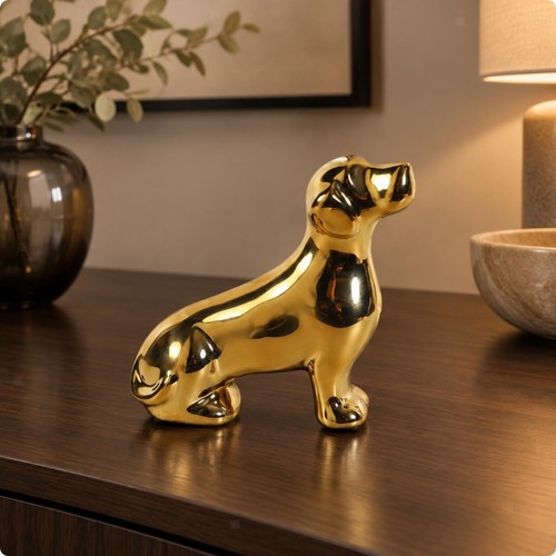 Ceramic dachshund figurine - dachshund,