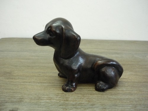 Vintage dachshund figurine - vintage,
