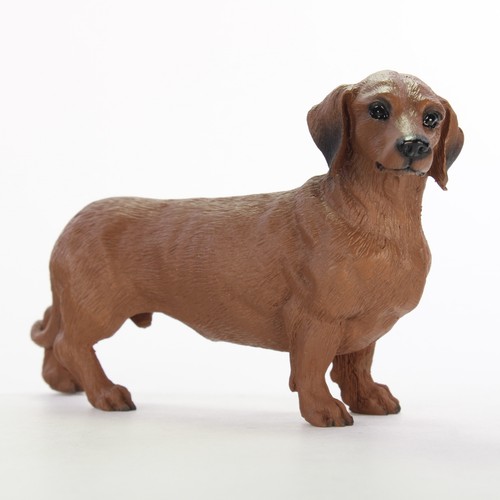 Dachshund figurine hand - dachshund,