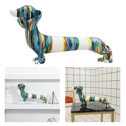 Dachshund figurines illusions - dachshund,