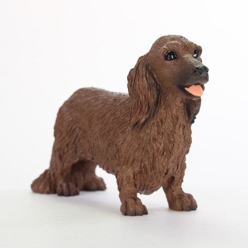 Dachshund figurine hand - figurine,