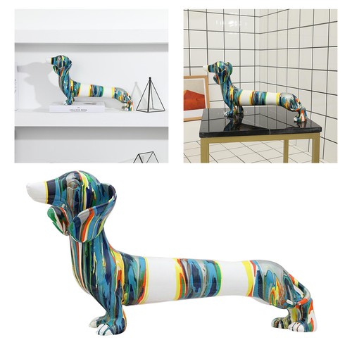 Dachshund figurines shelf - figurines,